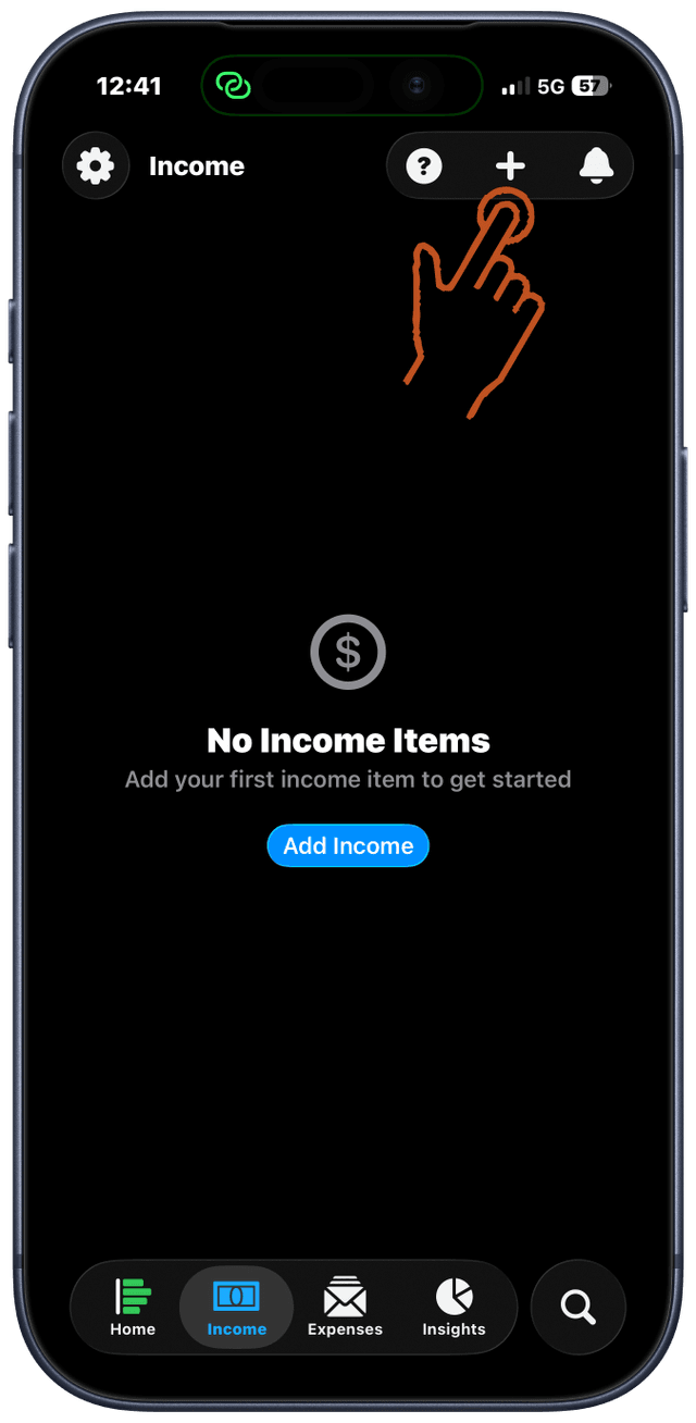 Adding Additional Income
